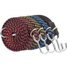 Load image into Gallery viewer, Motorcycle Luggage Elastics Rubber Luggage Rope Cord Hooks Rope Tie Bicycle Roof Rack Strap Fixed Band Accessories
