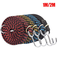 Load image into Gallery viewer, Motorcycle Luggage Elastics Rubber Luggage Rope Cord Hooks Rope Tie Bicycle Roof Rack Strap Fixed Band Accessories
