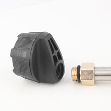 Load image into Gallery viewer, 6 in 1 1/4" High Pressure Washer Spray Nozzle 0° 15° 25° 40° 65° Rotation Watering Rinse Soap Nozzle Tip Max. 3000Psi For Car Garden Cleaning
