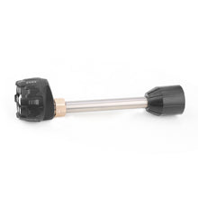 Load image into Gallery viewer, 6 in 1 1/4" High Pressure Washer Spray Nozzle 0° 15° 25° 40° 65° Rotation Watering Rinse Soap Nozzle Tip Max. 3000Psi For Car Garden Cleaning
