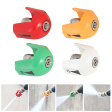 Load image into Gallery viewer, Car Washing Water Gun Washer Sprayer Nozzle High Pressure Tip with 1/4" Fitting Male Thread 0° 15° 25° 40° Water Jet
