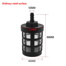 Load image into Gallery viewer, 9.5/10/13mm Filters Sprayer Pump Hose Pipe Filter Filtering Check Valve Net Strainer Mesh for Car Wash Garden Irrigation
