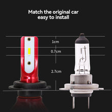 Load image into Gallery viewer, 1Pc H1 H3 H8 9005 9006 H4 H13 H7 880 H27 9004 9007 H11 881 60W LED Auto Car Headlight Lamp Beam Bulbs 10000LM 6000K Automobile Bulb White
