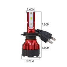 Load image into Gallery viewer, 1Pc H1 H3 H8 9005 9006 H4 H13 H7 880 H27 9004 9007 H11 881 60W LED Auto Car Headlight Lamp Beam Bulbs 10000LM 6000K Automobile Bulb White
