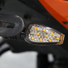 Load image into Gallery viewer, 2Pcs 9LED Motorcycle Turn Signal Lights Indicator Blinker Side Lights Front&amp;Rear Motorbikes For Kawasaki Yamaha Honda Suzuki

