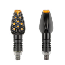 Load image into Gallery viewer, 2Pcs 9LED Motorcycle Turn Signal Lights Indicator Blinker Side Lights Front&amp;Rear Motorbikes For Kawasaki Yamaha Honda Suzuki
