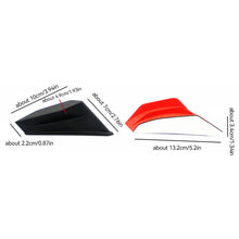 Load image into Gallery viewer, 2Pcs Motorcycle Spoiler Wing Winglet Aerodynamic Decoration Sticker For Suzuki Honda Yamaha SMAX155 Kawasaki
