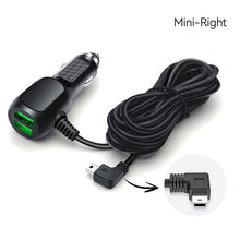 Load image into Gallery viewer, Dual USB Car Charger With Micro USB Type C Cable QC3.0 Fast Charging For Phone 12V/24V Cigarette Lighter Sockets

