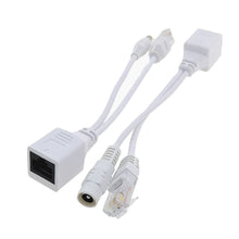 Load image into Gallery viewer, POE Cable Passive Power Over Ethernet Adapter Cable POE Splitter RJ45 Injector Power Supply Module 5V 12v For IP Camea
