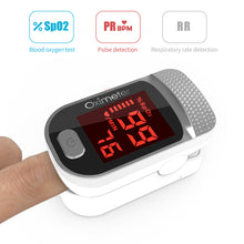 Load image into Gallery viewer, FDA Finger Clip Oximeter Heart Rate Respiration Rate Finger Pulse Oximeter Monitoring Saturometer Household Health Care
