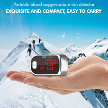 Load image into Gallery viewer, FDA Finger Clip Oximeter Heart Rate Respiration Rate Finger Pulse Oximeter Monitoring Saturometer Household Health Care
