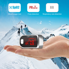 Load image into Gallery viewer, FDA Finger Clip Oximeter Heart Rate Respiration Rate Finger Pulse Oximeter Monitoring Saturometer Household Health Care
