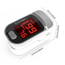 Load image into Gallery viewer, FDA Finger Clip Oximeter Heart Rate Respiration Rate Finger Pulse Oximeter Monitoring Saturometer Household Health Care

