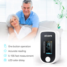 Load image into Gallery viewer, Medical Digital Oximeter Finger Pulse Pediatric Oximetro Blood Oxygen Saturation Heart Rate Health Care Adult Child
