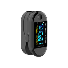 Load image into Gallery viewer, Oximetry Monitor Finger Clip Pulse Oximeter Finger Oximetry Heart Rate Home Health Monitor Saturometer Blood Pressure Adult Child
