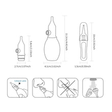 Load image into Gallery viewer, Soft Silicone Anti-reflux Nasal Aspirator Clean and Easy To Remove and Wash Non-slip Tweezer Body Nasal Aspirator Set
