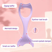 Load image into Gallery viewer, Multifunctional Eyeliner Aid Eyeliner Eye Makeup Eyelash Beauty Tools Silicone Eyeliner Aid Lazy Quick Makeup Tool
