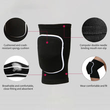 Load image into Gallery viewer, 2pcs/Set Breathable Sports Kneepad Knee Support Fitness Basketball Knee Brace Protector Men Non-Slip Knee Pads Women Sponge Knee Pads
