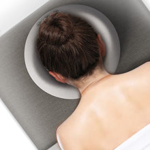 Load image into Gallery viewer, U Shape Pad Soft Massage Relax Head Cradle Headrest Face Relax Memory Foam Beauty Salon Face Cushion for SPA Women

