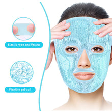 Load image into Gallery viewer, Cold and Hot Facial Mask Mask for Recovery After Facial Surgery Comfortable Portable Face Care Mask Ice Pellets Face Mask
