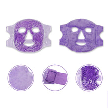 Load image into Gallery viewer, Cold and Hot Facial Mask Mask for Recovery After Facial Surgery Comfortable Portable Face Care Mask Ice Pellets Face Mask
