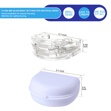 Load image into Gallery viewer, Anti Snoring Bruxism Mouth Guard Improve Sleeping Teeth Bruxism Sleeping Anti Snoring and Apnea Snoring Device To Stop Snoring
