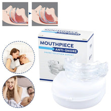 Load image into Gallery viewer, Anti Snoring Bruxism Mouth Guard Improve Sleeping Teeth Bruxism Sleeping Anti Snoring and Apnea Snoring Device To Stop Snoring

