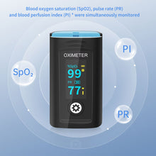 Load image into Gallery viewer, Finger Clip Oximeter Blood Oxygen Saturation Detector Household Medical Health Monitoring Oximeter Health Care
