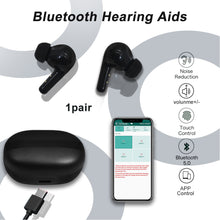 Load image into Gallery viewer, Bluetooth Digital Sound Amplifier for Elderly Hearing Aids Rechargeable APP Control Digital Hearing Aids Bluetooth Hearing Aid
