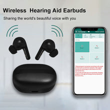 Load image into Gallery viewer, Bluetooth Digital Sound Amplifier for Elderly Hearing Aids Rechargeable APP Control Digital Hearing Aids Bluetooth Hearing Aid
