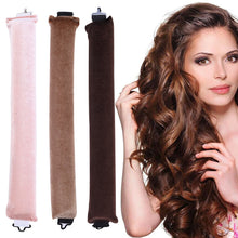 Load image into Gallery viewer, Heatless Curling Rod Headband Lazy Hair Curlers No Heat Hair Rollers Curls Sleeping Soft Flexi Rods with Hook Hair Styling Tools

