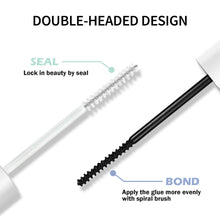 Load image into Gallery viewer, Double Headed False Eyelash Glue Quick Drying Super Sticky Durable Styling Suit Eyelash Brush Non Smudging Waterproof Eye Black
