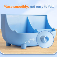 Load image into Gallery viewer, Kawaii Desktop Pen Holder Large-capacity Cute Stationery Storage Box Creative Cartoon Pencil Holder Ins Desk Organizer With Stickers Gift
