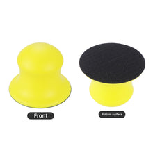 Load image into Gallery viewer, Hand Sanding Disc Holder Sand Paper Backing Polishing Pad Grinding Block PU Foam Sanding Disc
