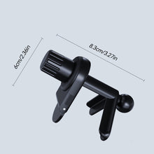Load image into Gallery viewer, Car Central Control Navigation Fixed Phone Brackets Screen Holder Mount Automobile Fixed Base with 17mm Ball
