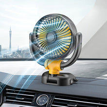 Load image into Gallery viewer, 5V/12V/24V Electric Car Cooler Low Noise USB Folding Car Cooling Fan 360 Rotation Automobile Air Cooler for Auto SUV Summer
