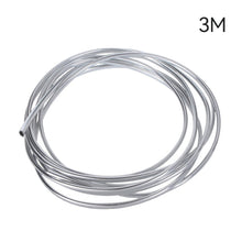 Load image into Gallery viewer, 3m/4m/5m/6m Car Door Edge Scratch Air Conditioning Automotive Output Decoration Strip Grid Moulding Trim Protector Chrome DIY U Style
