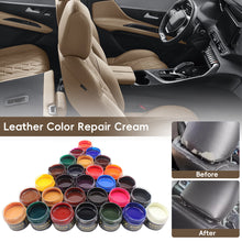Load image into Gallery viewer, 50ML Car Seat Leather Paint Care Vinyl Repair Kit Cleaner for Auto Seat Sofa Leather Repair Coats Holes Scratch Cracks Leather Repair Kit
