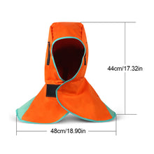 Load image into Gallery viewer, Electrowelding Specific Flame-Retardant Shawl Cap Heat Insulation Anti-Scalding Sparkproof Labor Protective Gear
