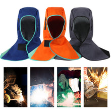 Load image into Gallery viewer, Electrowelding Specific Flame-Retardant Shawl Cap Heat Insulation Anti-Scalding Sparkproof Labor Protective Gear
