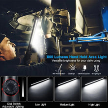 Load image into Gallery viewer, Portable Variable Optical COB LED Strip Work Light USB Charging Outdoor Camping Car Maintenance Emergency Light With Magnet And Hook
