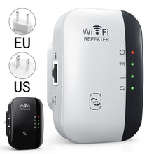 Load image into Gallery viewer, WIFI Repeater Wireless Signal Amplifier 300M Network Enhancer Home Router - US/EU Regulations
