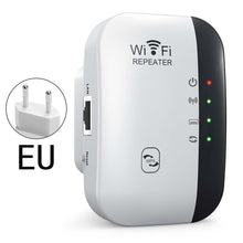 Load image into Gallery viewer, WIFI Repeater Wireless Signal Amplifier 300M Network Enhancer Home Router - US/EU Regulations
