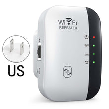 Load image into Gallery viewer, WIFI Repeater Wireless Signal Amplifier 300M Network Enhancer Home Router - US/EU Regulations
