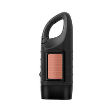 Load image into Gallery viewer, Outdoor Solar Hand-Operated Dual Purpose Flashlight Portable Multi-Functional LED First Aid Mountaineering Camping Hiking Emergency Light
