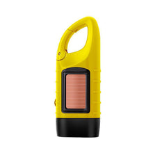 Load image into Gallery viewer, Outdoor Solar Hand-Operated Dual Purpose Flashlight Portable Multi-Functional LED First Aid Mountaineering Camping Hiking Emergency Light
