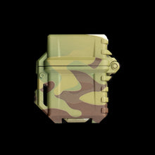 Load image into Gallery viewer, Outdoor Tactical Lighter Camouflage Storage Box Waterproof Fall-Proof Zippo Liner Protective Shell Adapts To MOLLE System
