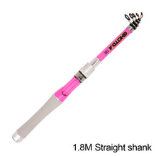 Load image into Gallery viewer, 1.5/1.8M Portable Retractable Lure Fishing Rod Ultra-Short Section 38CM FRP Fishing Rod
