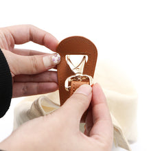 Load image into Gallery viewer, 1PC PU Leather One-Piece Bag Hanging Buckle Summer Sunhat Cap Hands-Free Storage Clip
