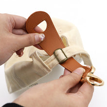 Load image into Gallery viewer, 1PC PU Leather One-Piece Bag Hanging Buckle Summer Sunhat Cap Hands-Free Storage Clip
